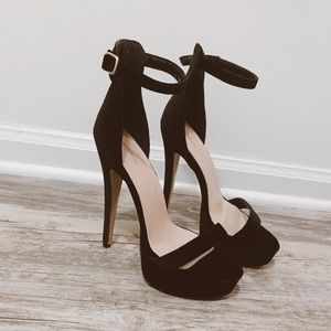 Black heels
